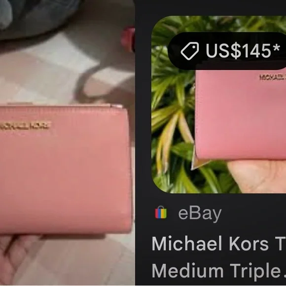 Michael Kors Pink Satchel with Gold Hardware and Top Handle with wallet combo - Picture 11 of 17